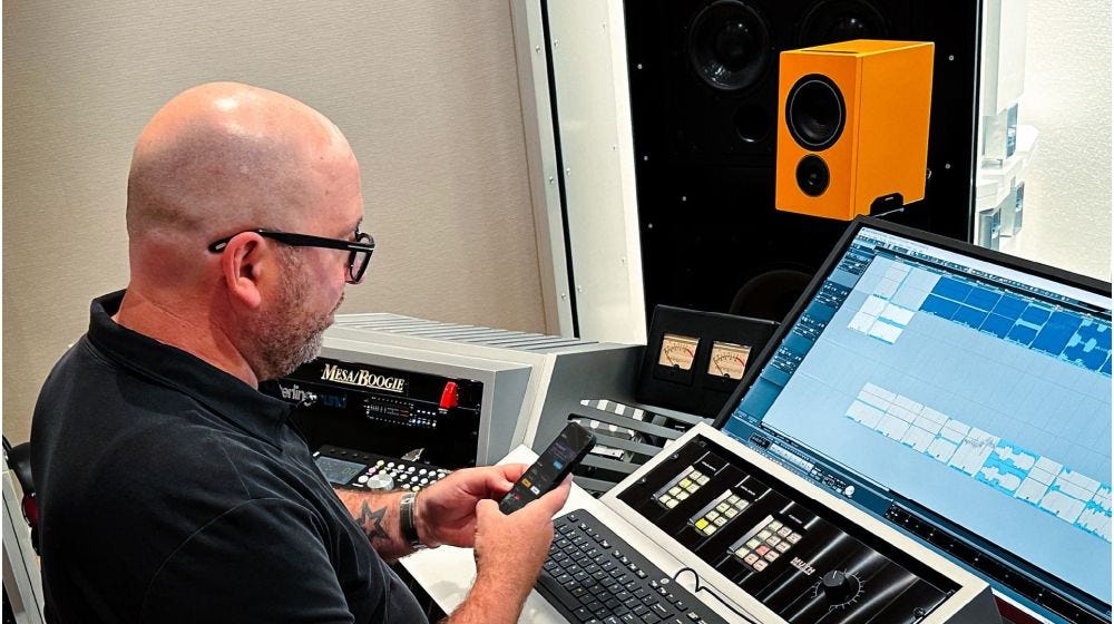 Studio monitor speakers mixing artist stories