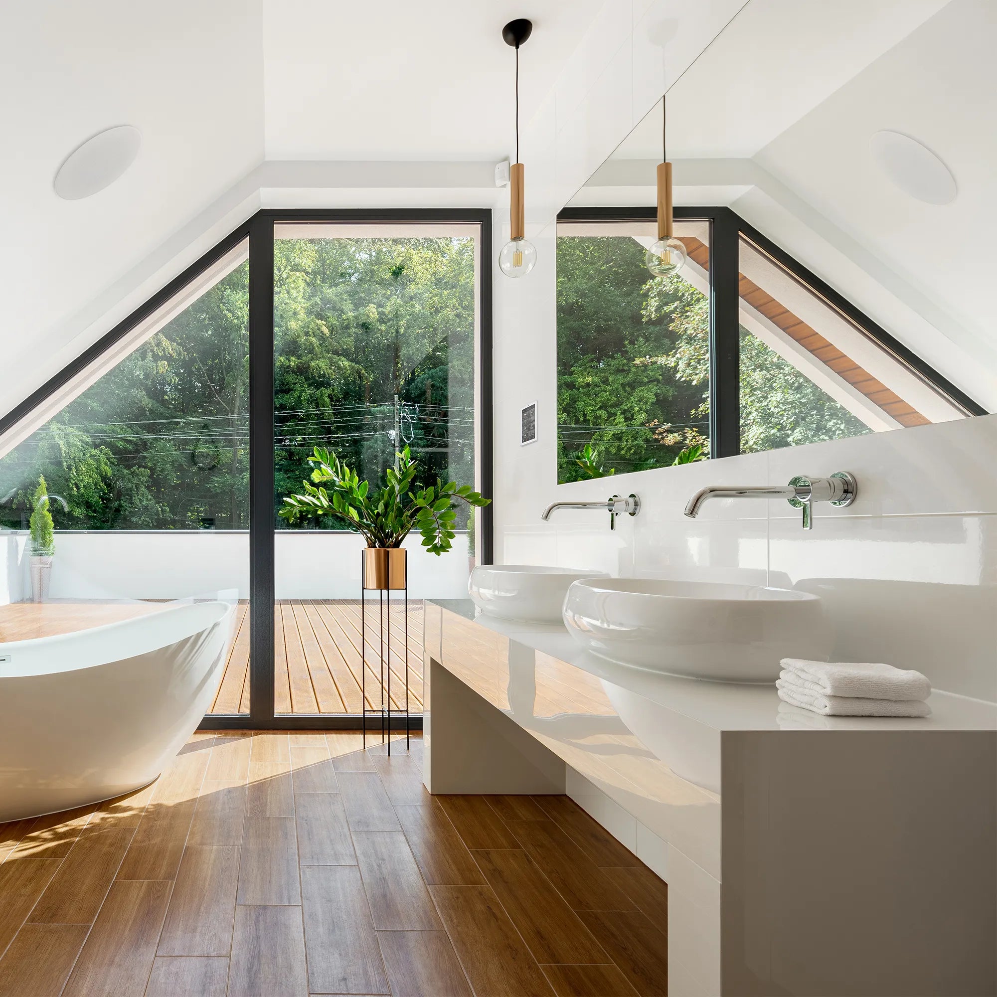 Elevated home theatre sound 