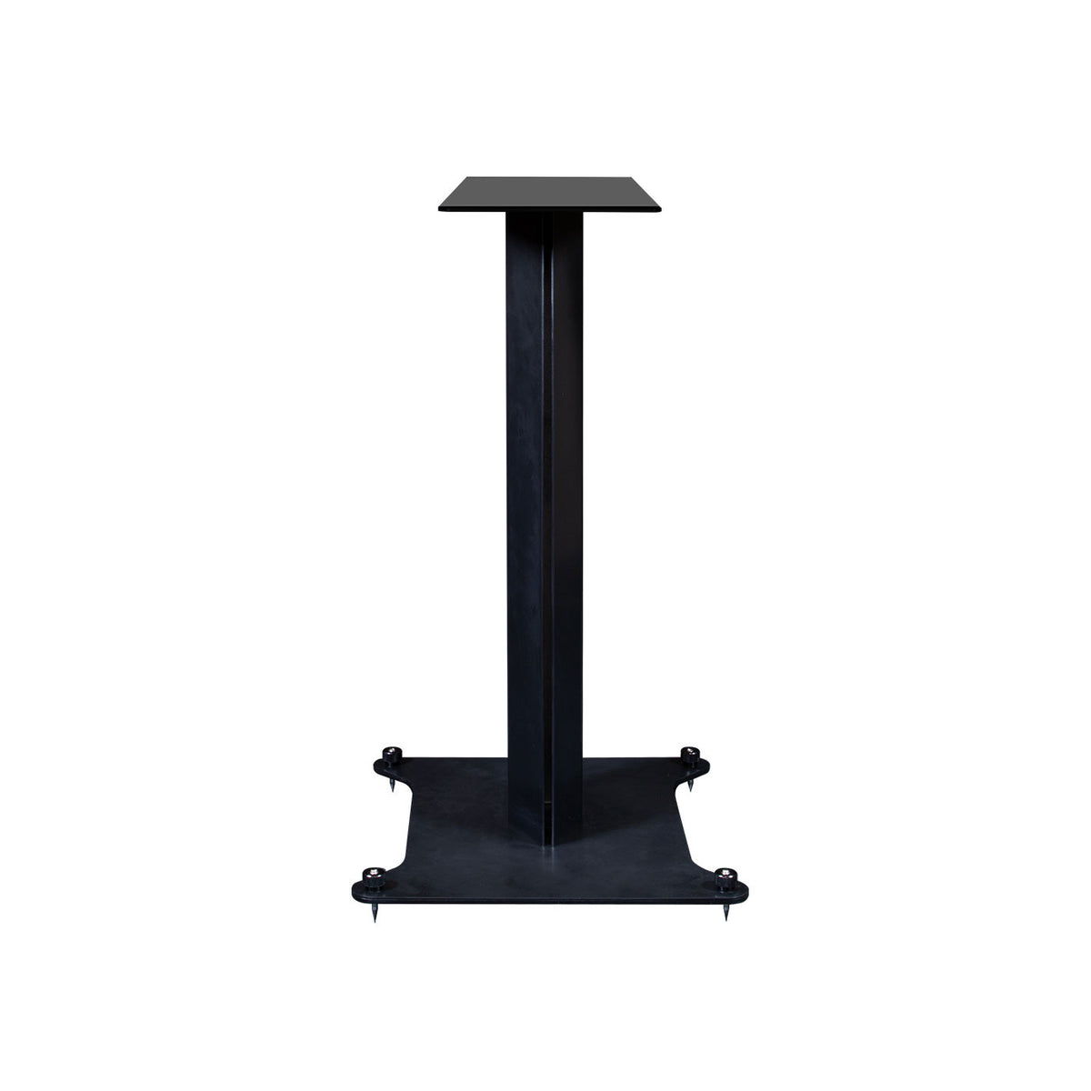 bookshelf speaker stand - front
