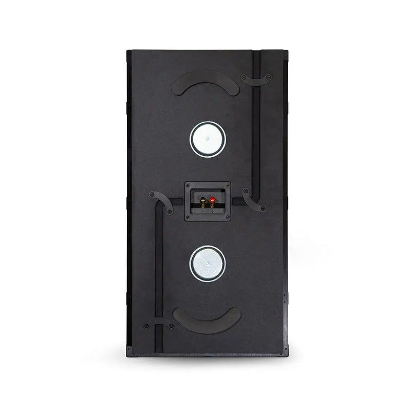 Dual 8 inch in -wall subwoofer - rear