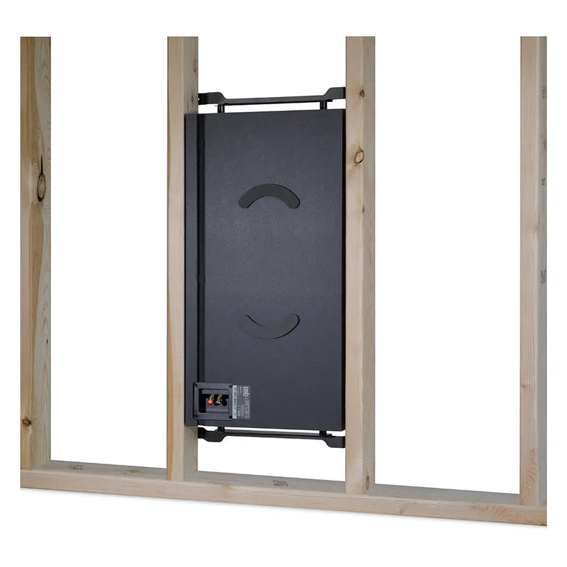 In-wall subwoofer custom installation  - rear