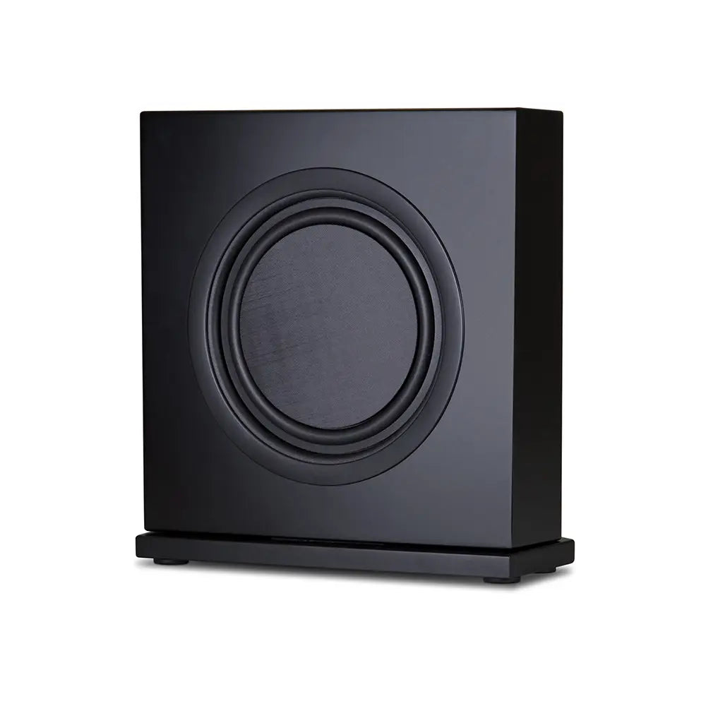 in-room slim subwoofer - black